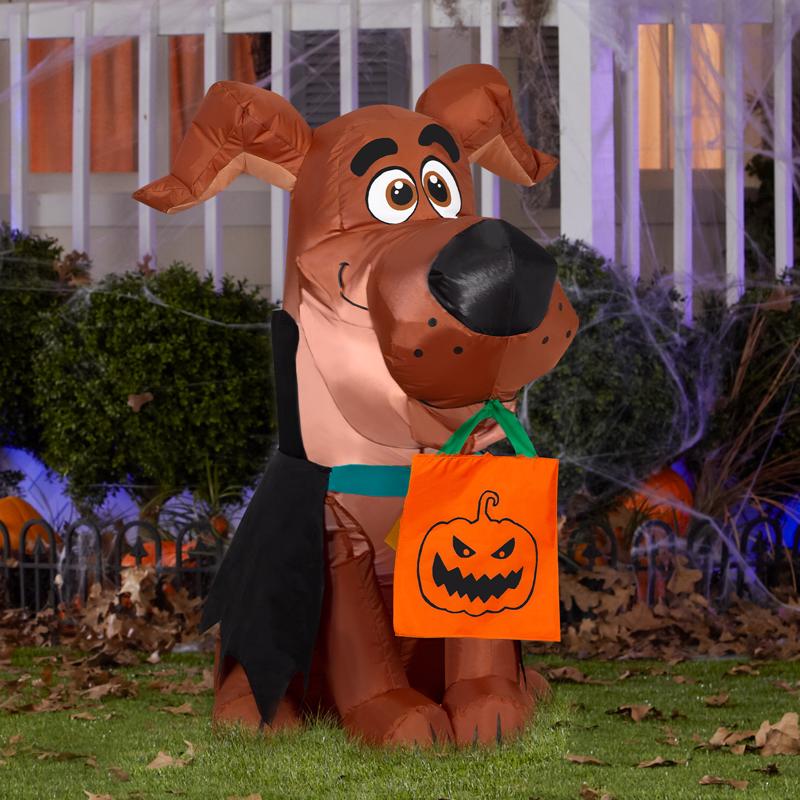 Warner Bros. 4 ft. Prelit Scoob Puppy Vampire Inflatable