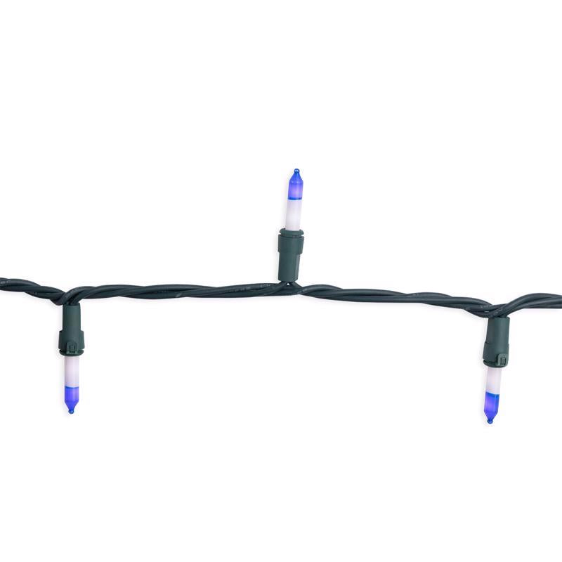 Celebrations LED T5 Blue/White 70 ct Two-Tone Christmas Lights 17.25 ft.