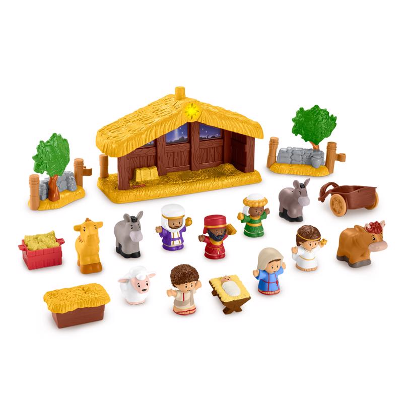 Fisher Price Little People Nativity Toy Play Set