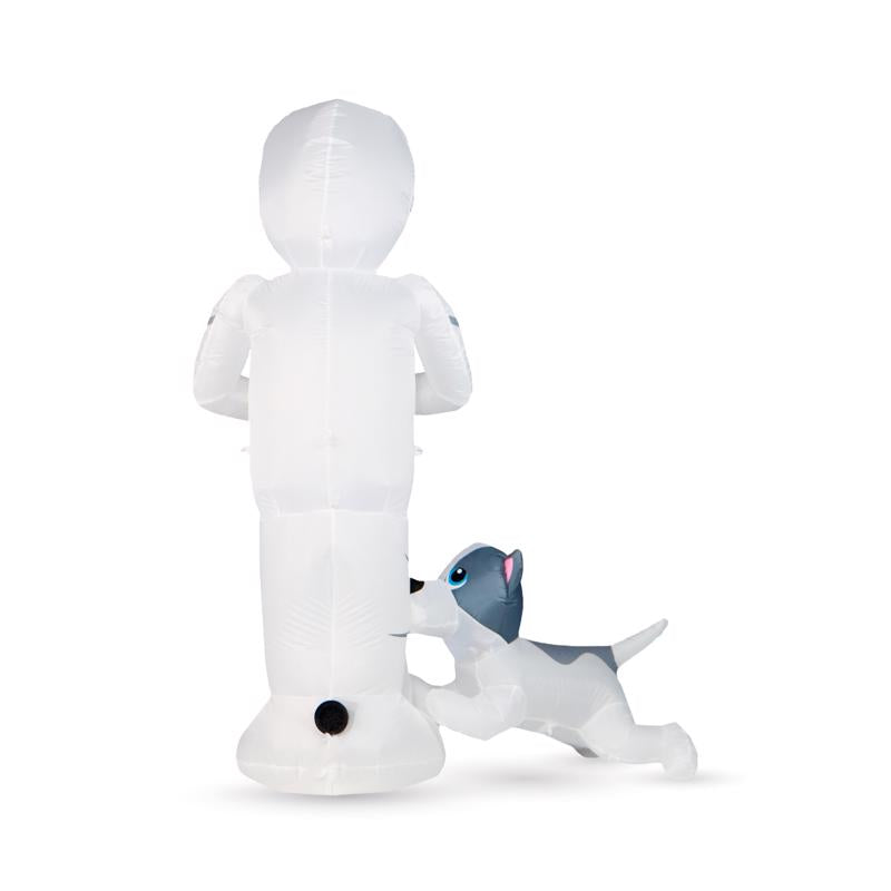 Seasonal Creations 6 ft. Prelit Mummy/Puppy Inflatable