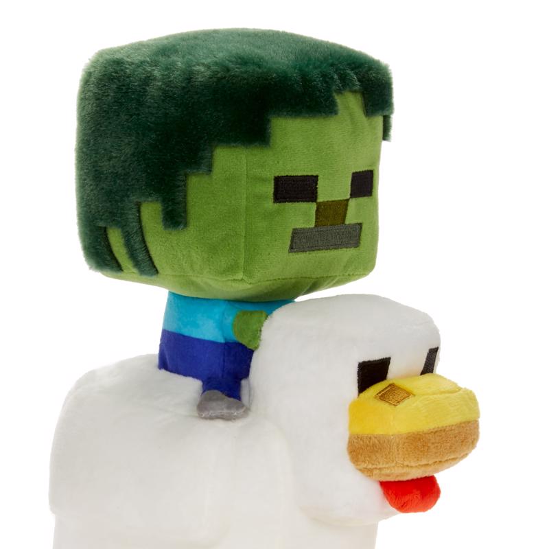 Minecraft Chicken Jockey Plush Toy