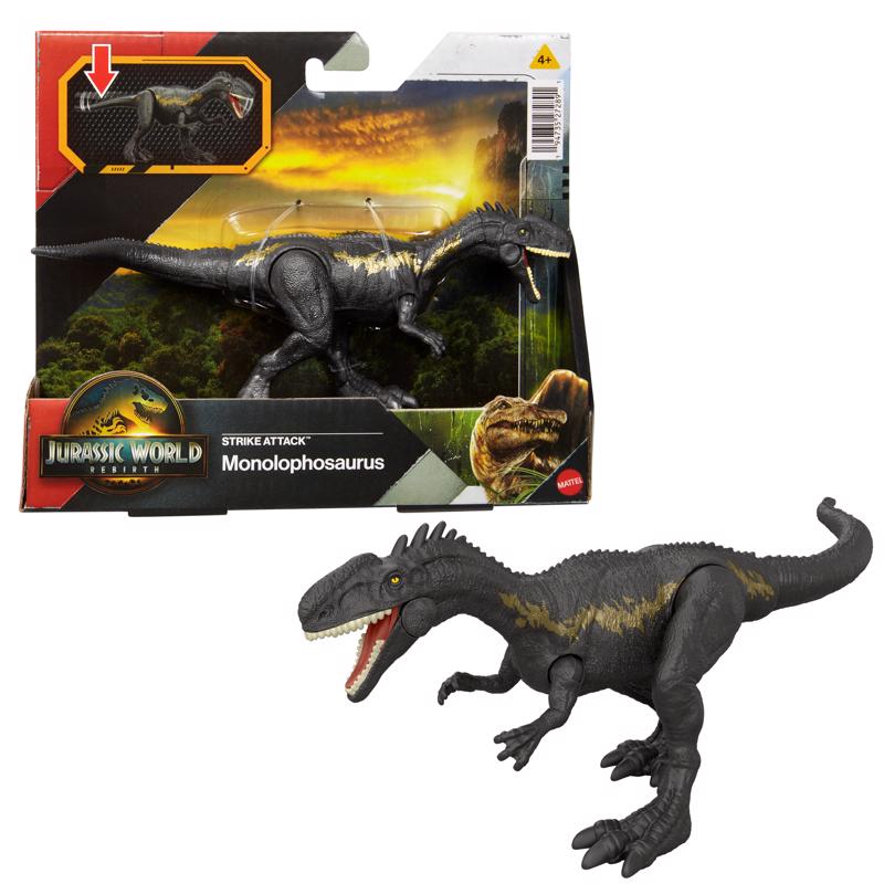 Jurassic World Strike Attack Dinosaur Action Figure Asst
