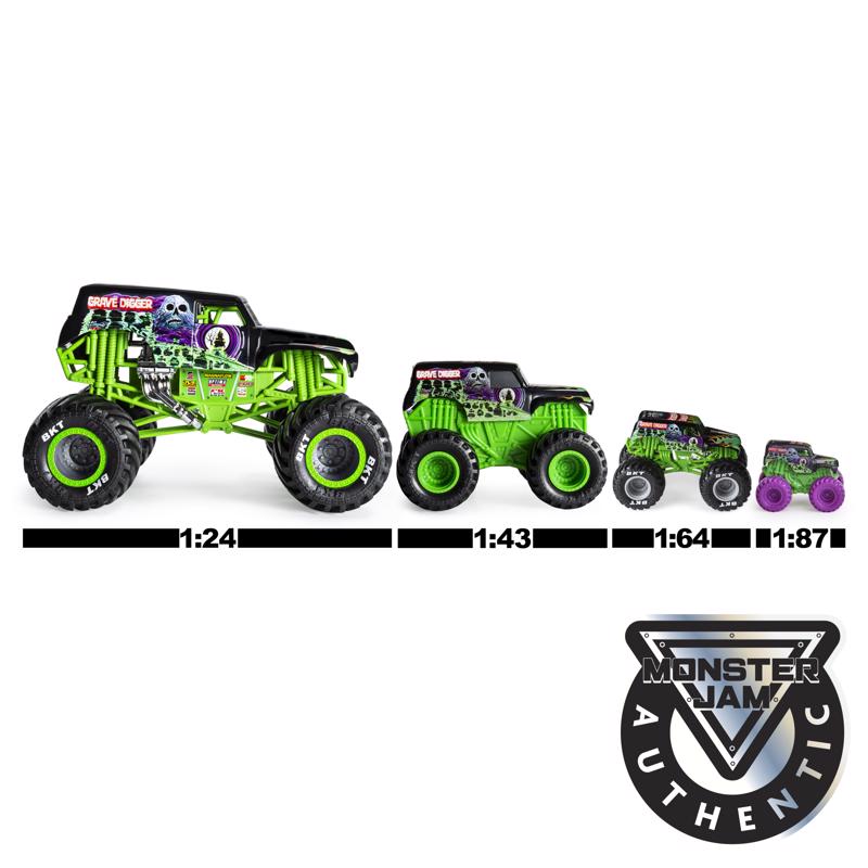 Monster Jam Grave Digger Truck Toy