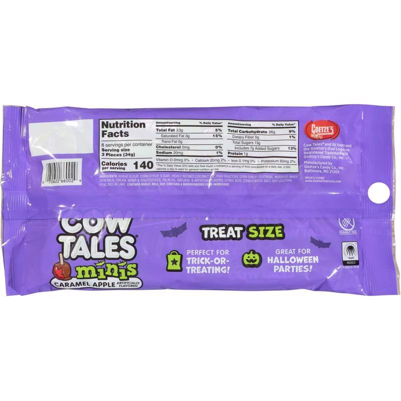 Goetze's Candy Cow Tales Caramel Apple Caramel Mini Bites 10 oz