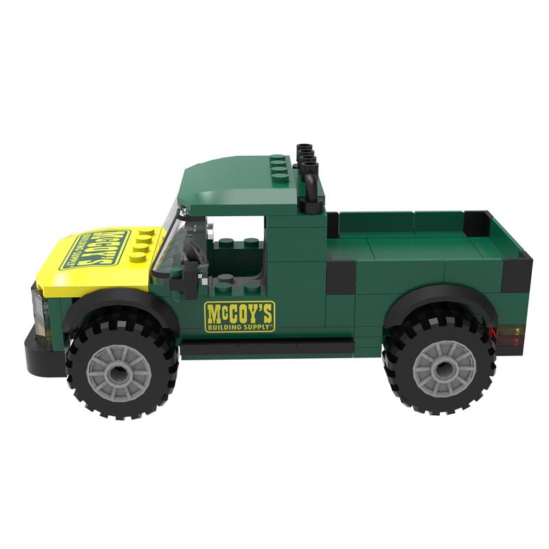 McCoy's NovaBrix Building Block Green and Yellow 80 pc