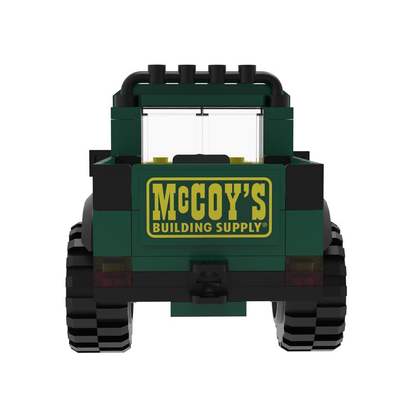 McCoy's NovaBrix Building Block Green and Yellow 80 pc