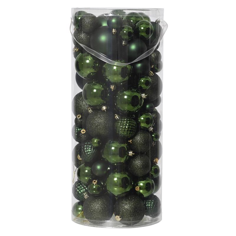 Decoris Green Ornaments