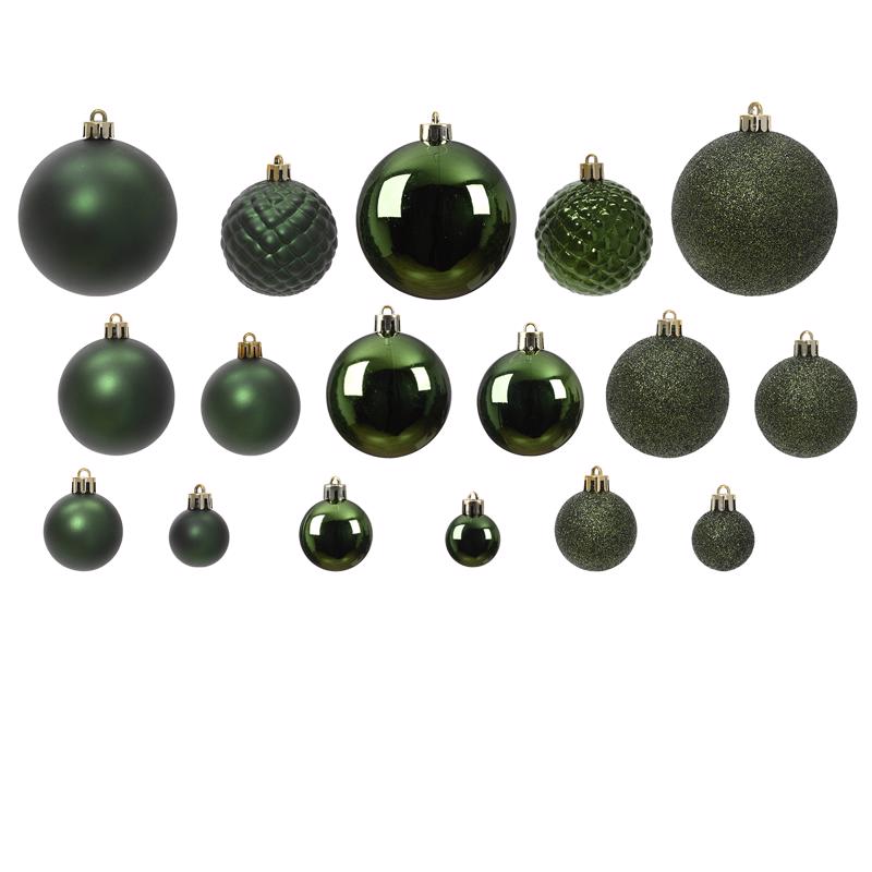 Decoris Green Ornaments