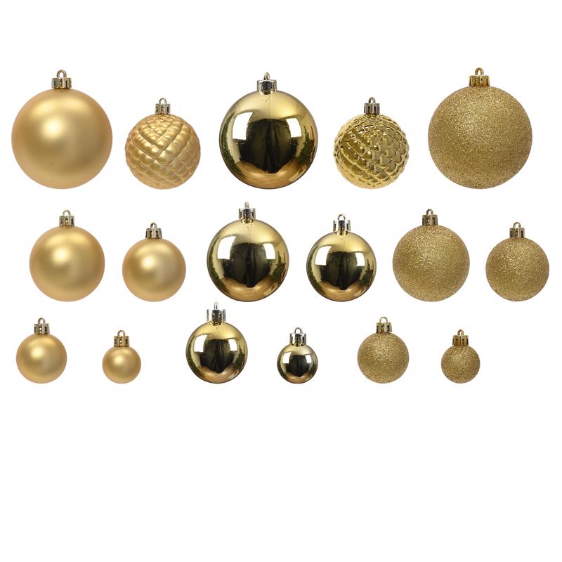 Decoris Gold Ornaments