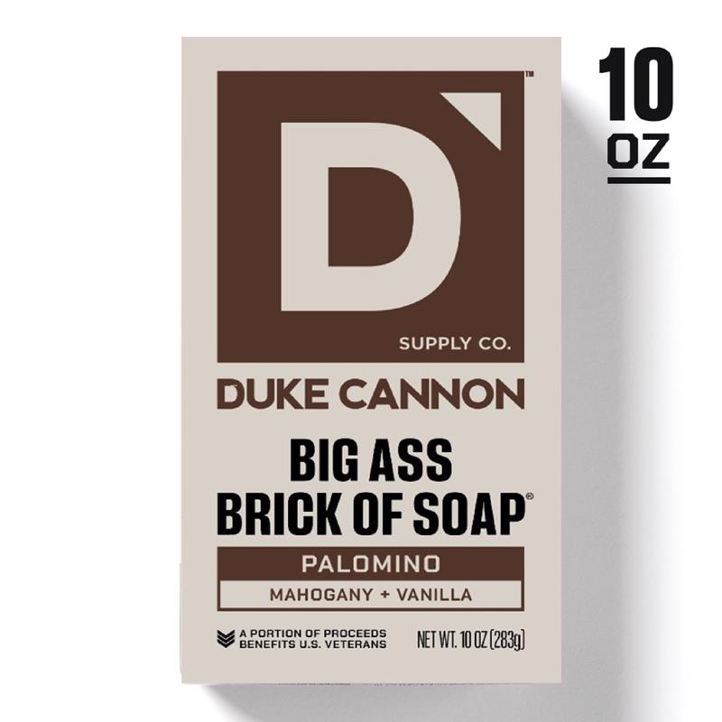 Duke Cannon Palomino Mahogany and Vanilla Scent Bar Soap 10 oz