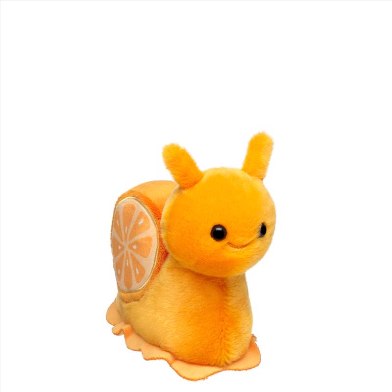 Build-A-Bear Mini Beans Snail Plush Toy Orange