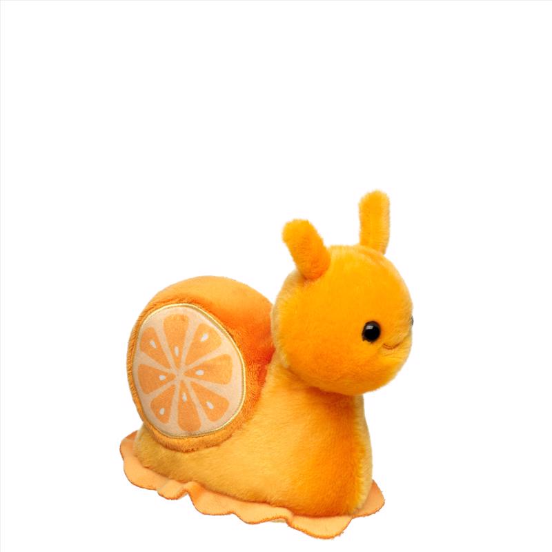 Build-A-Bear Mini Beans Snail Plush Toy Orange