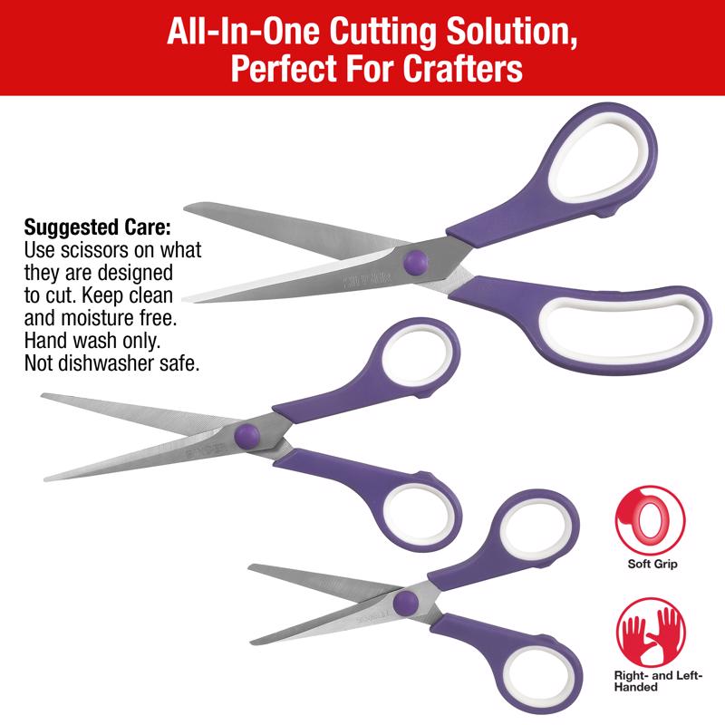 SINGER Soft Grip Scissor Set 1 pk