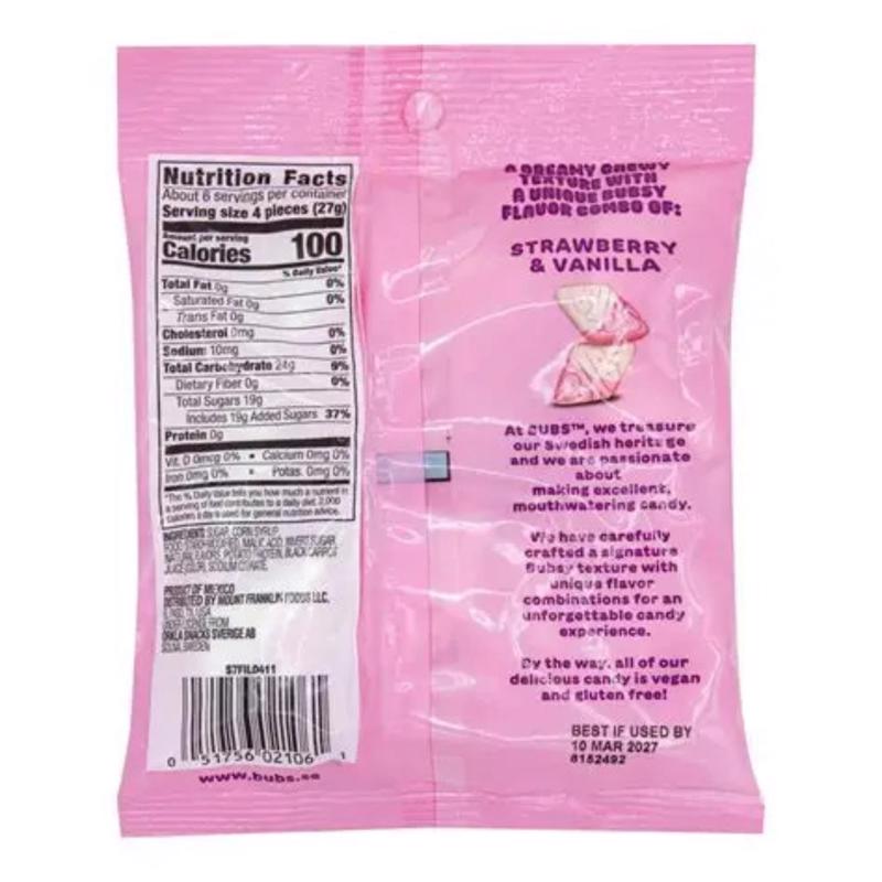 Mount Franklin Strawberry/Vanilla Candy 5.5 oz