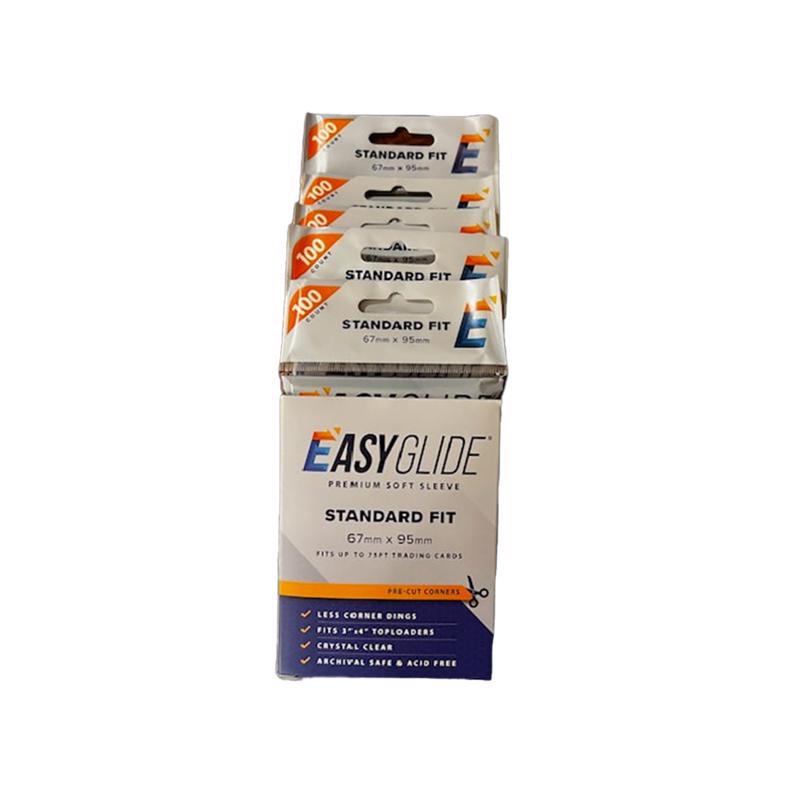 Shellz Easy Glide Trading Card Sleeve Clear 100 pc