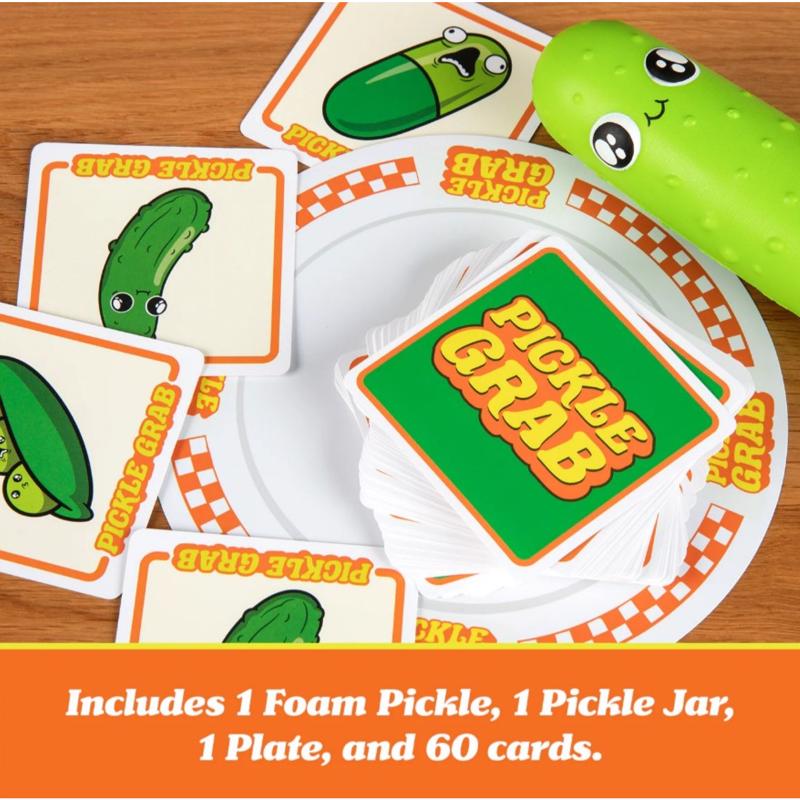 Exploding Kittens Pickle Grab Card Game 63 pc