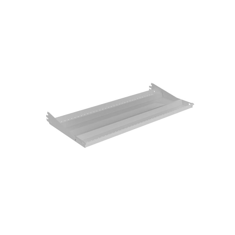 Madix Store Fixtures 36 in. W X 16 in. D White Steel Shelf 2 pk
