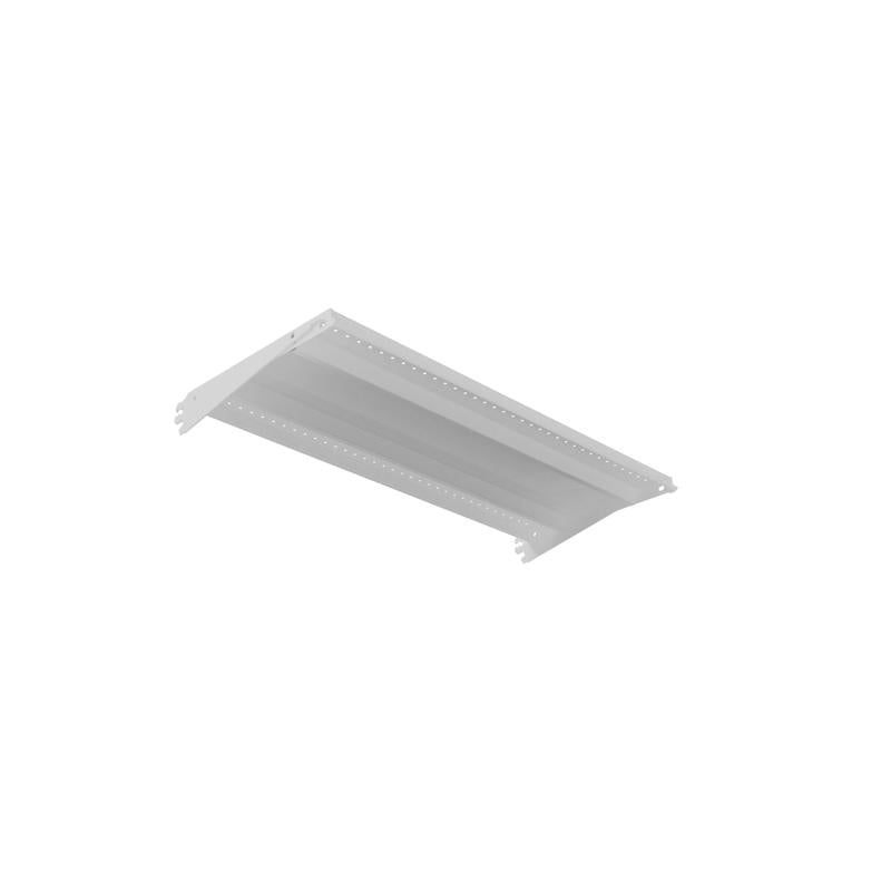 Madix Store Fixtures 36 in. W X 16 in. D White Steel Shelf 2 pk