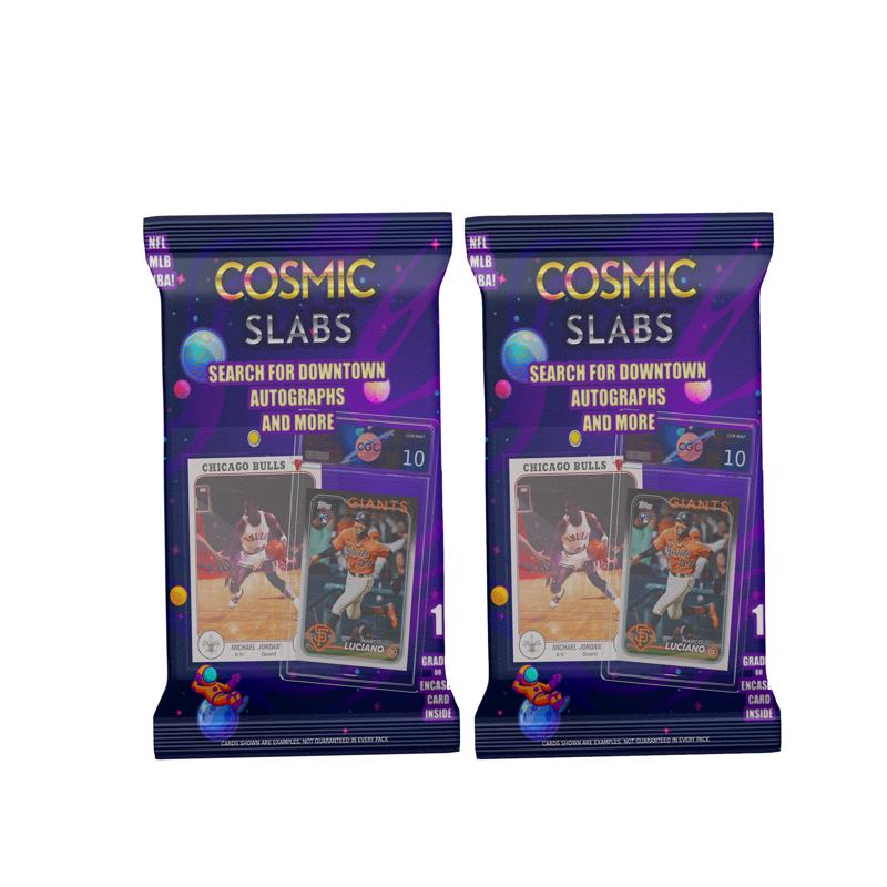 Cosmic Slabs Sports Card Game Blue 1 pc