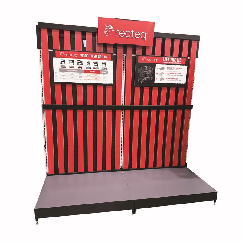 Black/Red Recteq Fixture Metal/Styrene