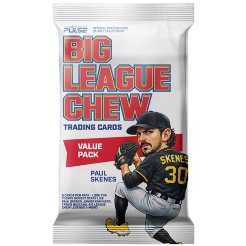 Pulse 2026 Big League Chew Baseball Value Pack Trading Cards
