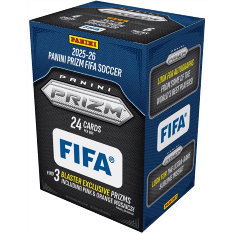 Panini 2025/26 Prizm FIFA Soccer Blaster Box Trading Card