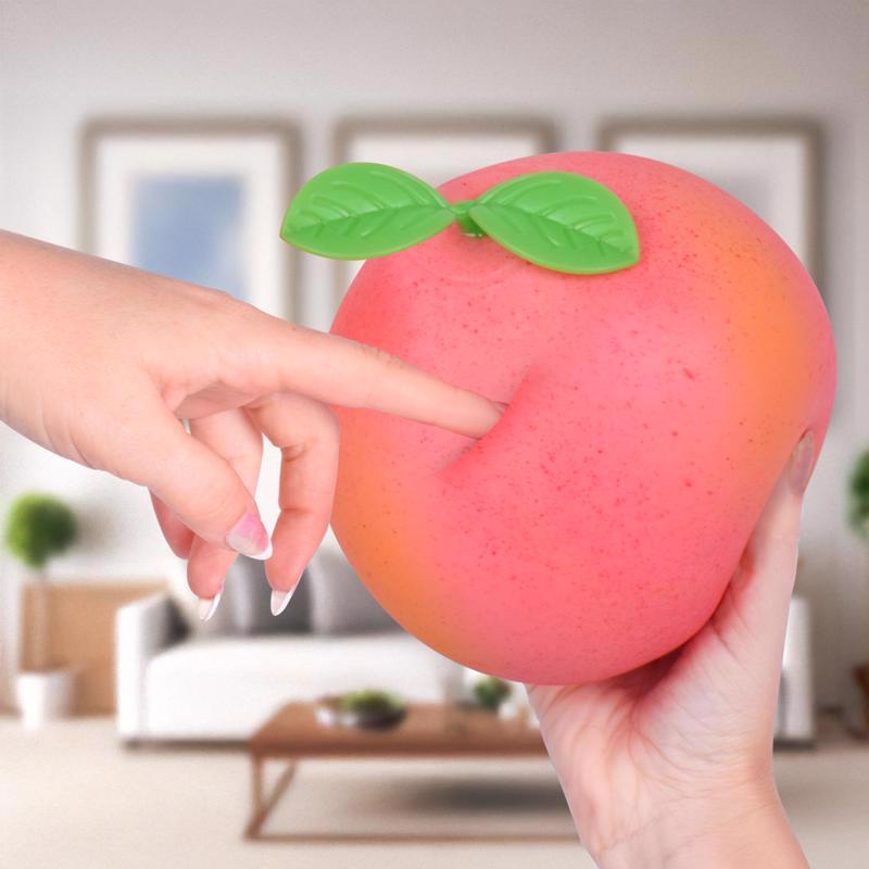 Toy Mendous Sunny Days Peach Squishy Toy