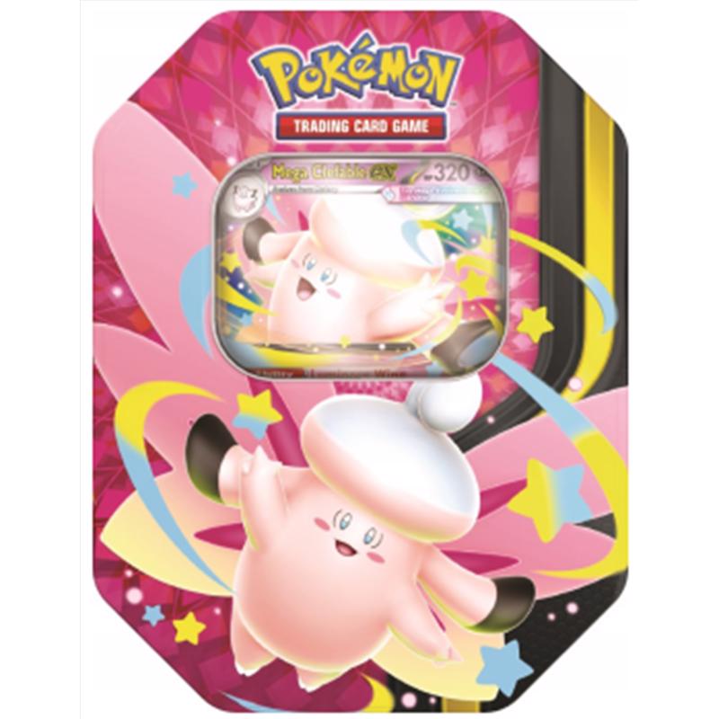 Pokemon Mega Moonlit Tin Trading Cards