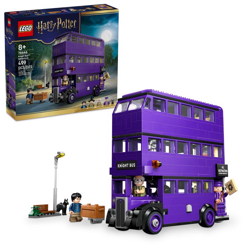 LEGO Harry Potter Knight Bus Adventure Building Set Multi 499 pc