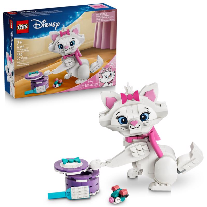 LEGO Disney The Aristocats Adorable Marie Building Set Multicolor 369 pc