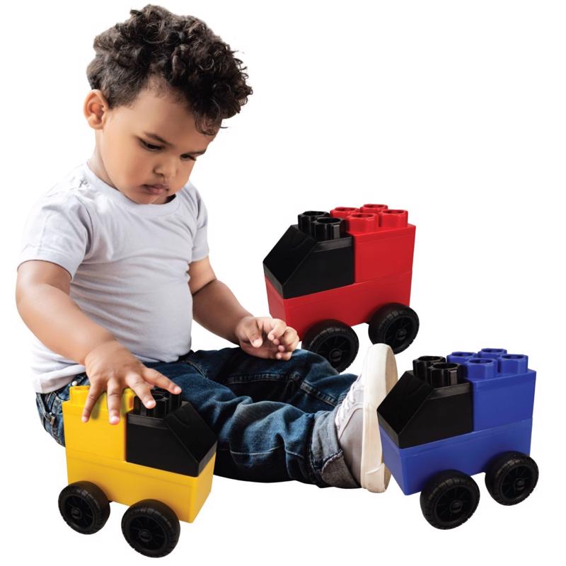 Biggo Blocks 3 Car Racer Building Block Set