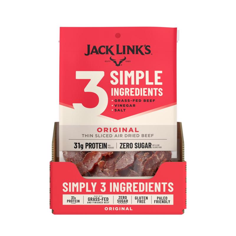 Jack Links Original Beef Jerky 2 oz Bagged