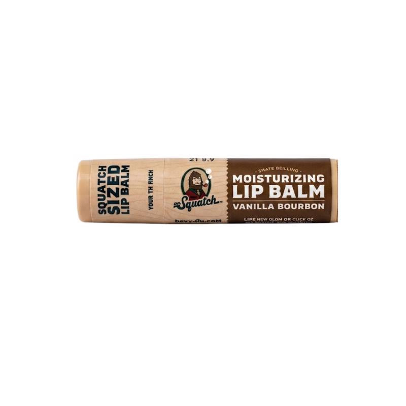 Dr. Squatch Vanilla Bourbon Scent Lip Balm 0.25 oz 1 pk