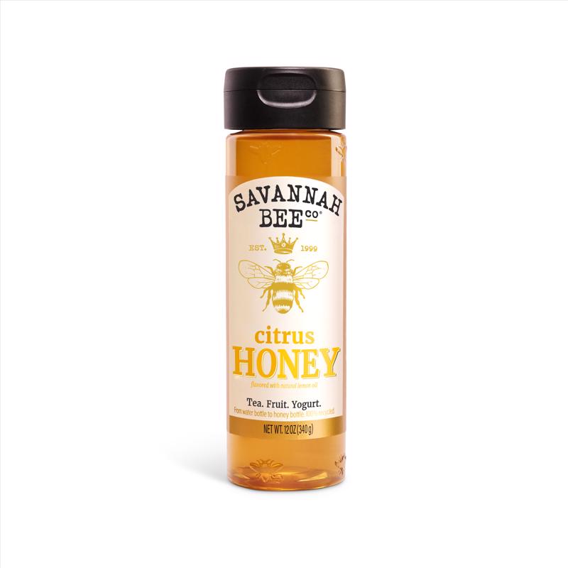 Savannah Bee Company Citrus Honey 12 oz Bottle
