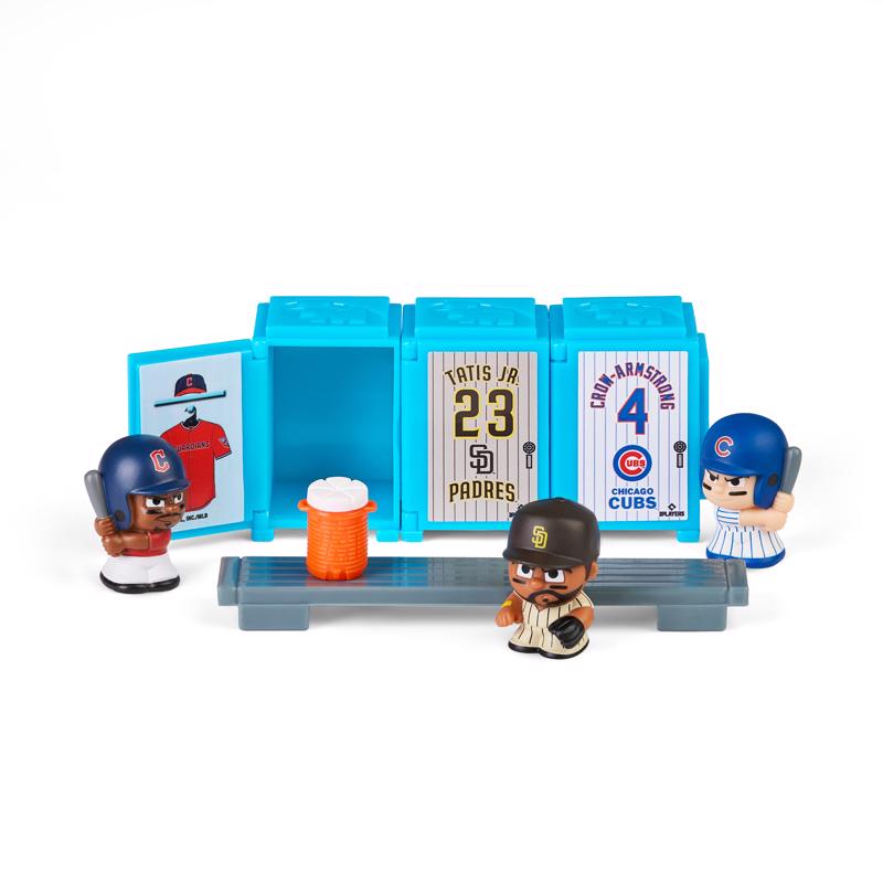 Party Animal Teenymates Baseball Collectible Figure Playset Multicolor