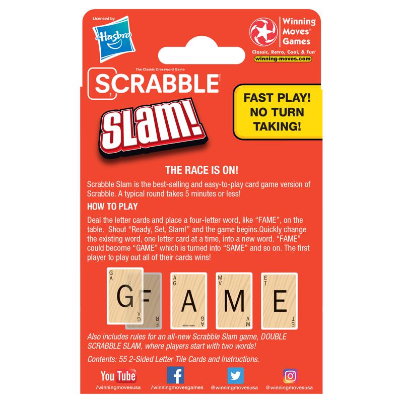 Winning Moves Scrabble Slam Card Game