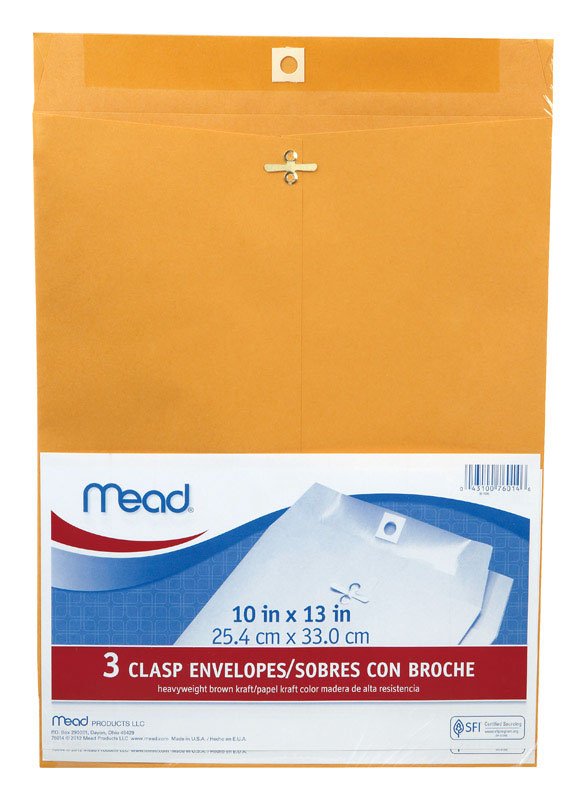ENVELOPE MANILLA10X13PK3