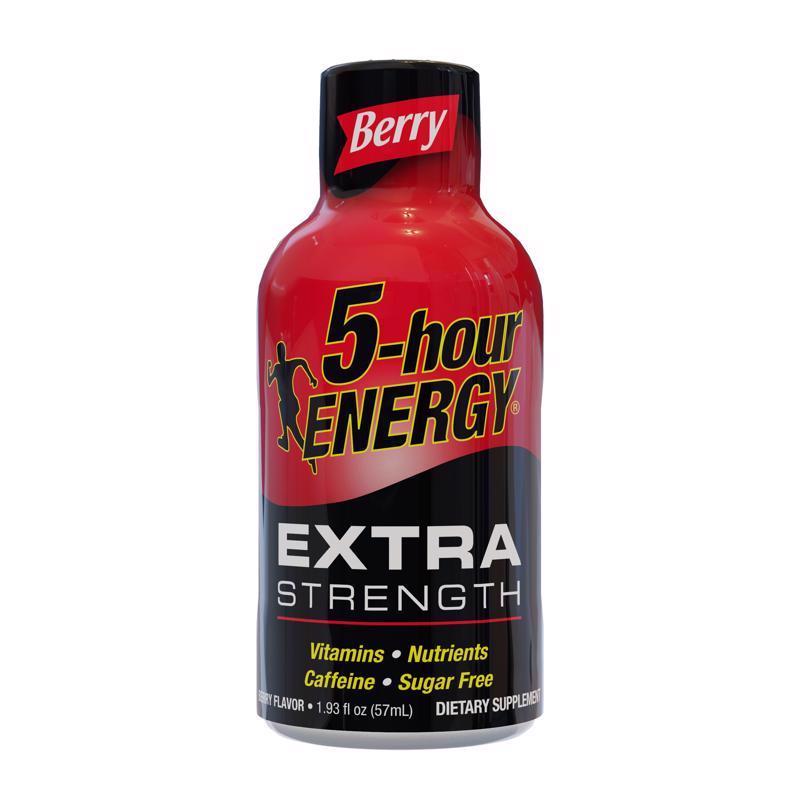 5-hour Energy Extra Strength Sugar Free Berry Energy Shot 1.93 oz