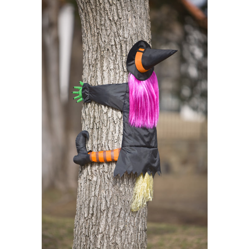 Gemmy 2 ft. Crashing Witch Hanging Decor