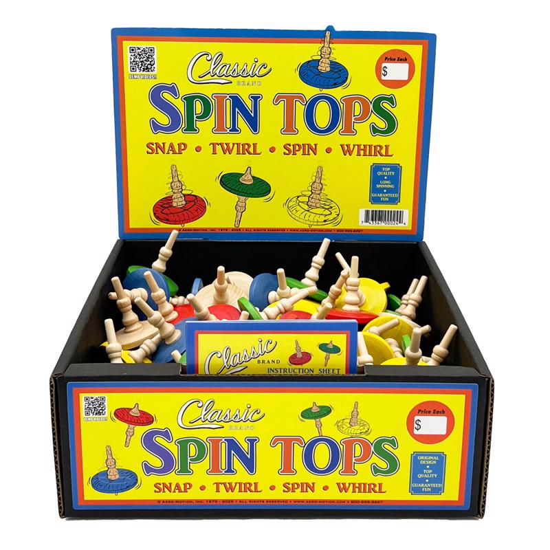 CLASSIC SPIN TOP WOOD