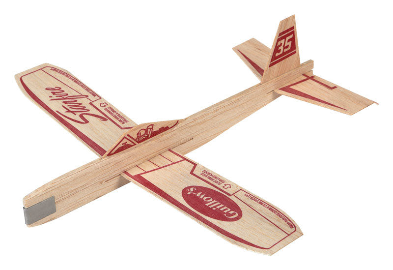 Paul Guillow Gliders and Planes Balsa Wood Multi-Colored 1 pc