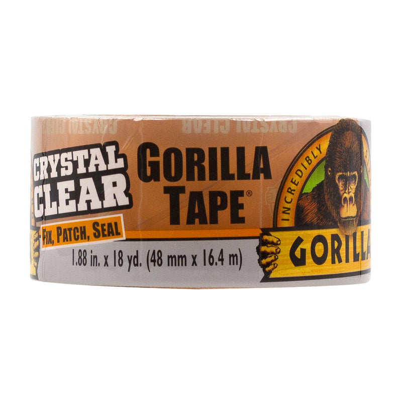 Gorilla 1.88 in. W X 18 yd L Tape Clear