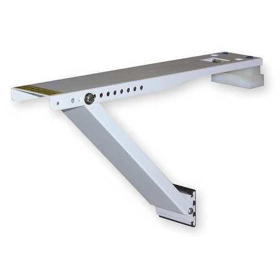 AC-Safe White Steel Universal Air Conditioner Support 80 lb