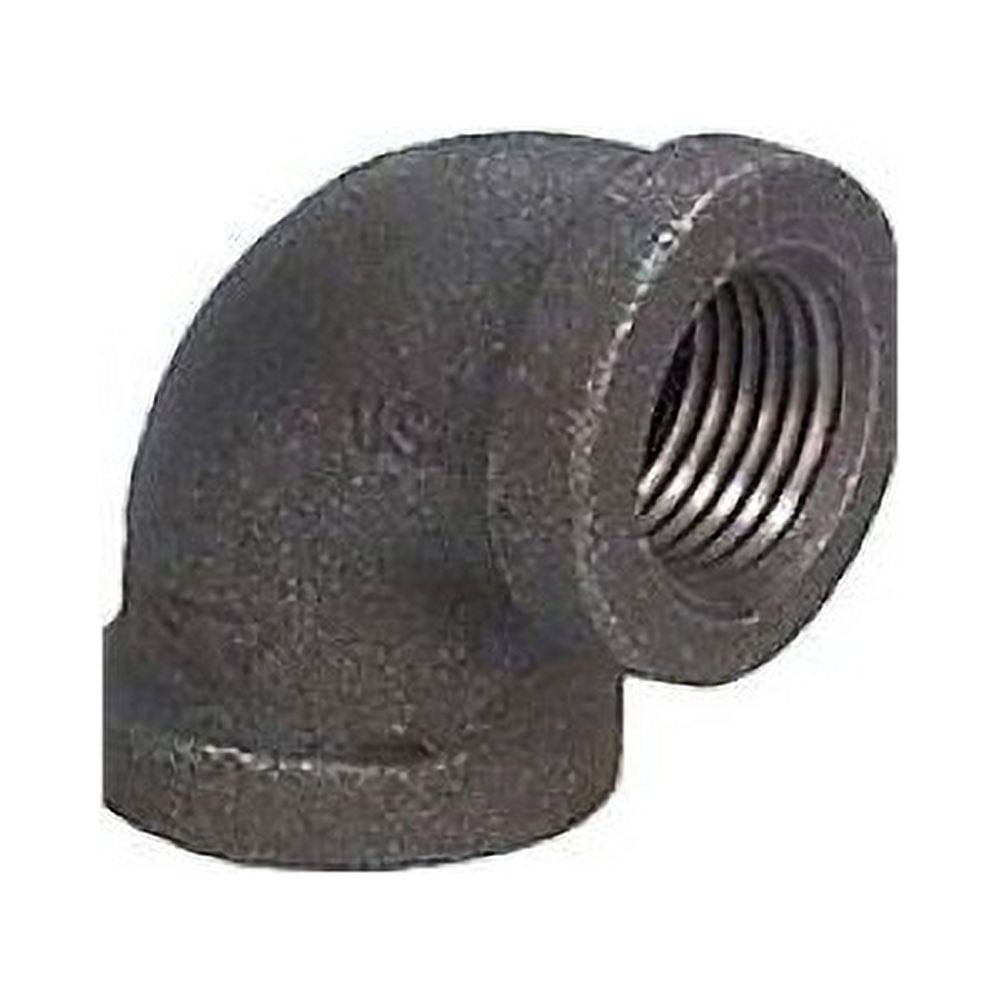 Anvil 1-1/2 in. FPT X 1-1/2 in. D FPT Black Malleable Iron 90 Degree Elbow