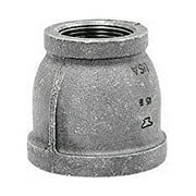 Anvil International 2 in. FPT X 1-1/4 in. D FPT Black Malleable Iron Reducing Coupling