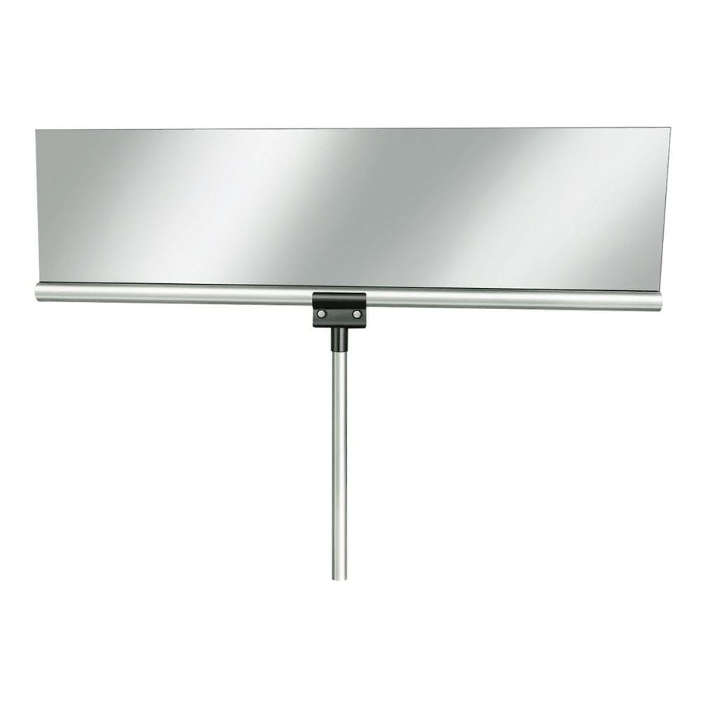 Allway 9 in. W X 36 in. L Gray Aluminum Paint Spray Shield