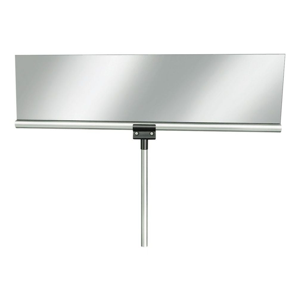 Allway 9 in. W X 36 in. L Gray Aluminum Paint Spray Shield
