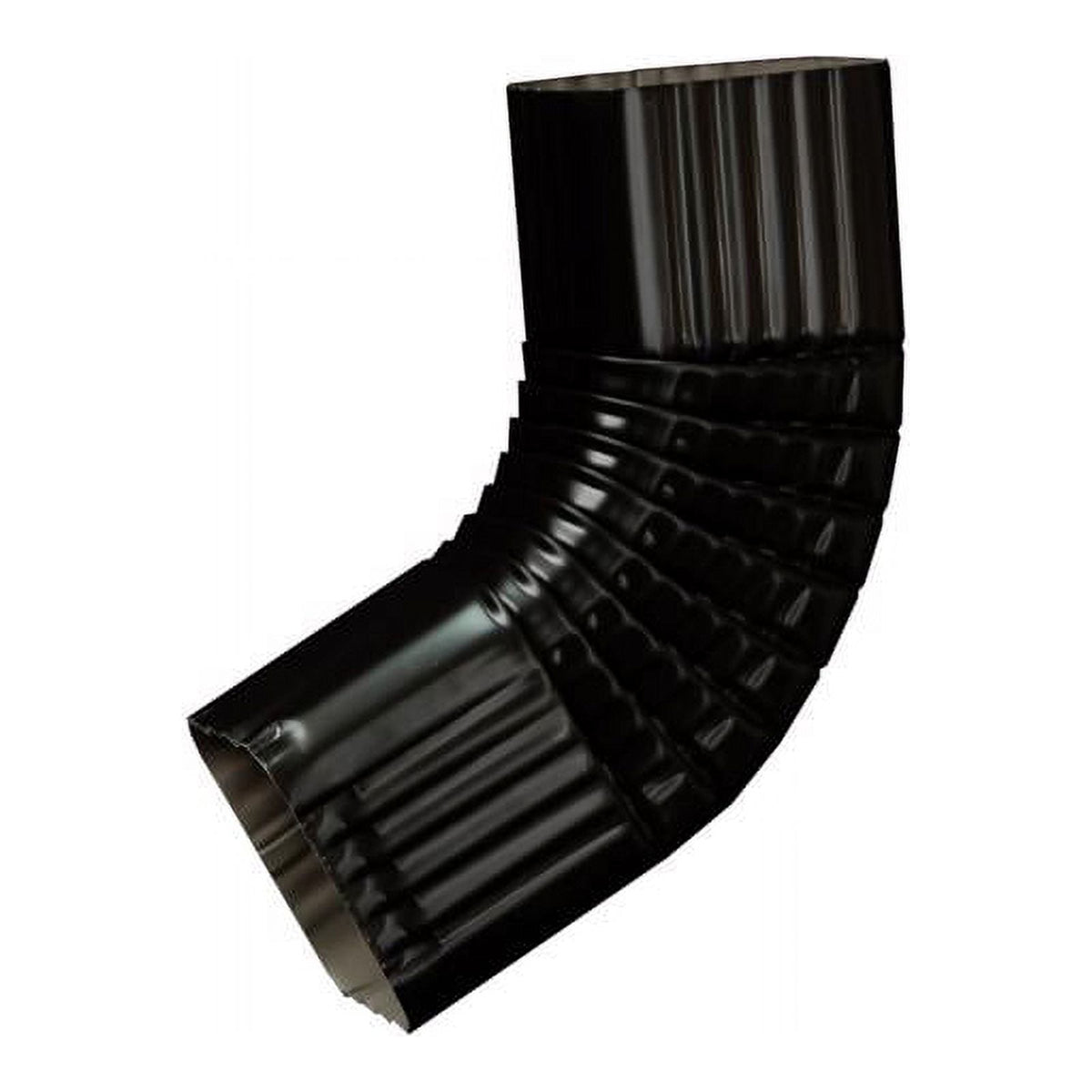 Amerimax 2 in. H X 2 in. W X 3 in. L Black Aluminum B Downspout Elbow