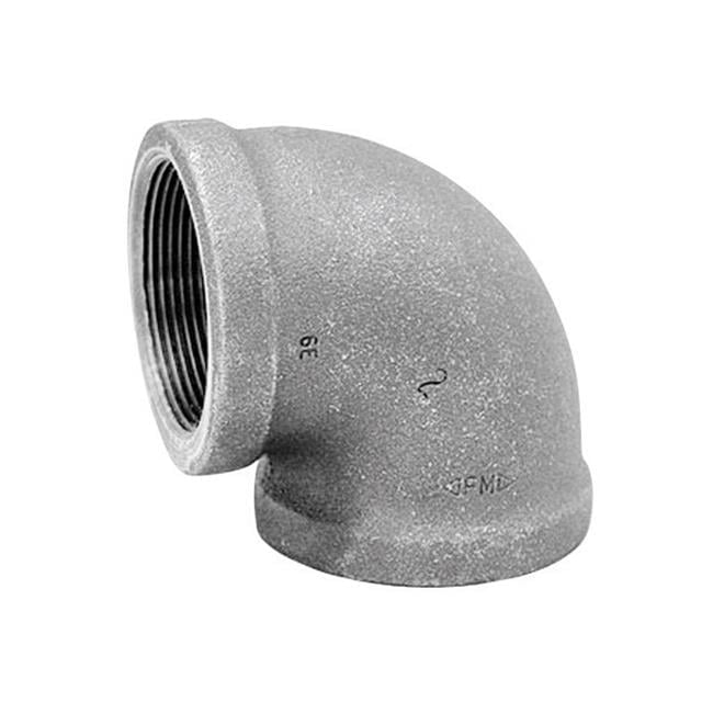 Anvil 1 in. FPT X 1 in. D FPT Black Malleable Iron Elbow