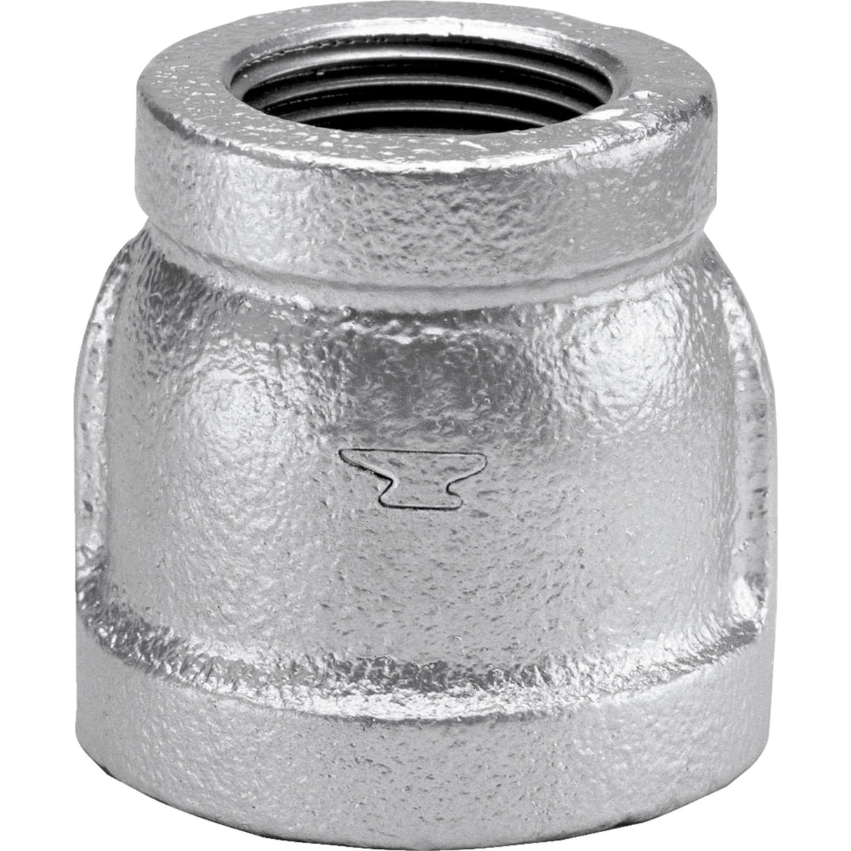 Anvil 1-1/4 in. FPT X 1 in. D FPT Galvanized Malleable Iron Reducing Coupling